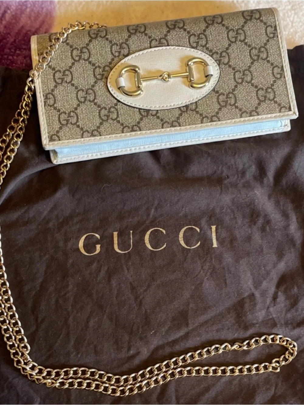 Gucci 1955 horse bit Crossbody wallet like new. - Picture 6 of 15